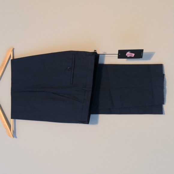 Hugo Boss Raw Hem Dress Pants, 34" - Picture 1 of 7